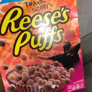 Travis Scott limited edition cereal boxes